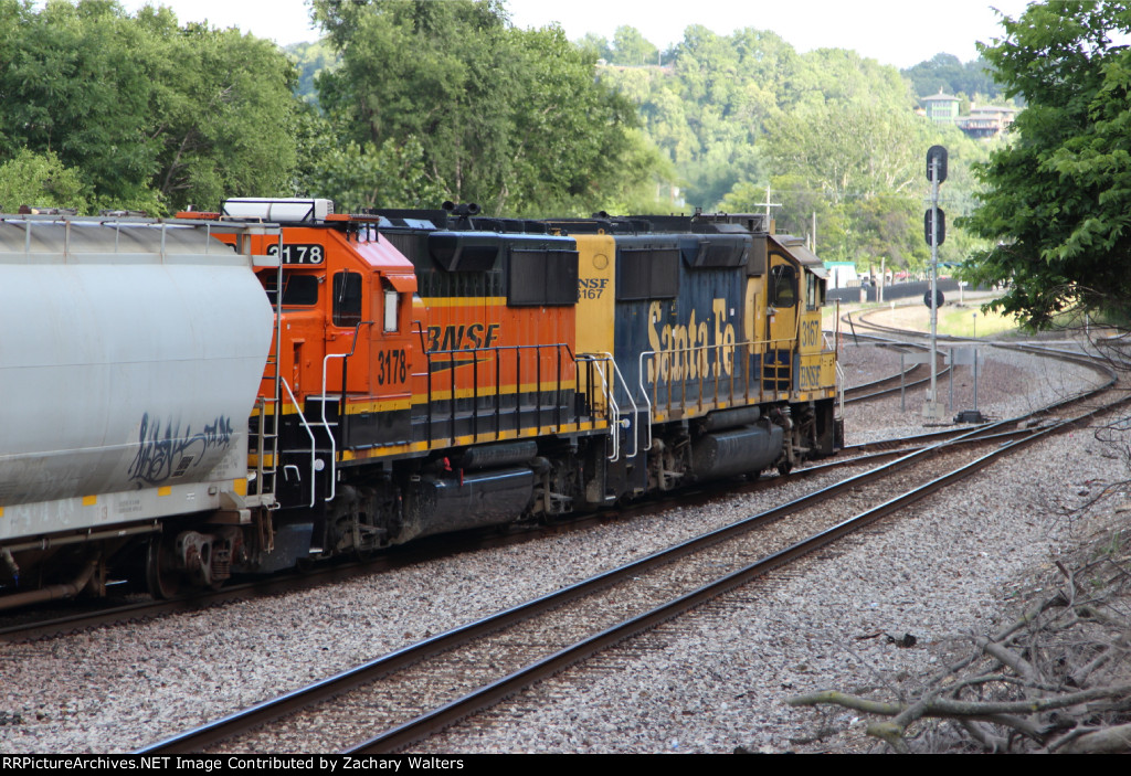 BNSF 3167 3178